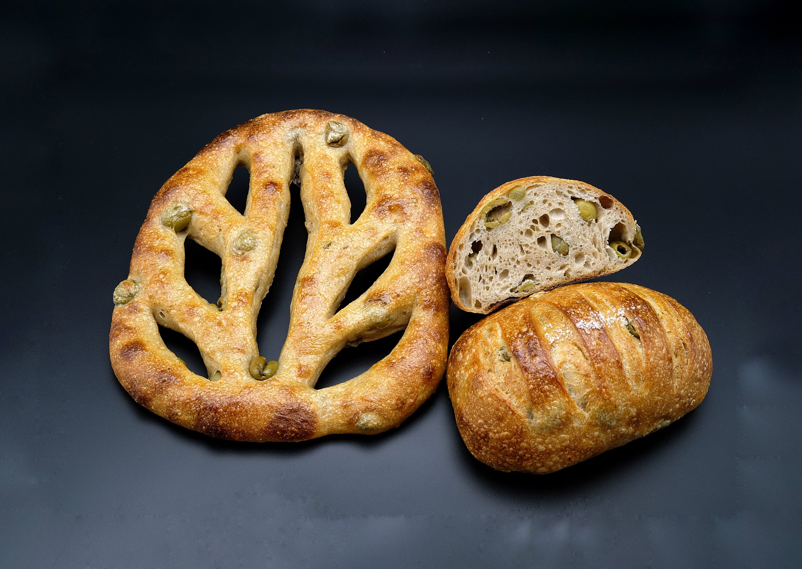 Pain aux Olives Vertes Fri GOGUETTE BREAD